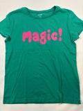T-shirt vert inscription « Magic » fille – taille 146/152