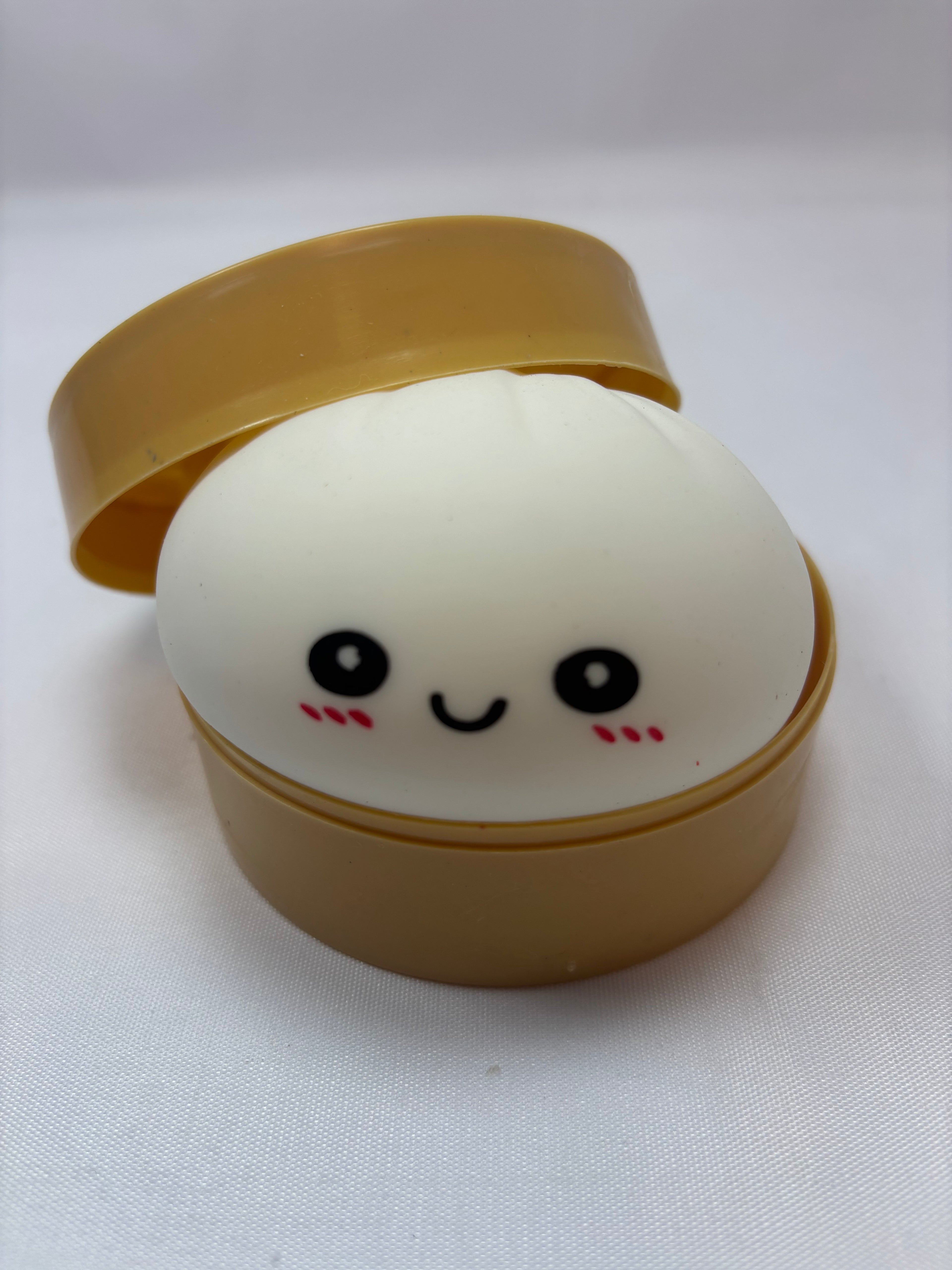 Jeu sensoriel Bun Squishy blanc