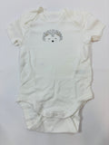 Body blanc motif hérisson – Unisexe – 68