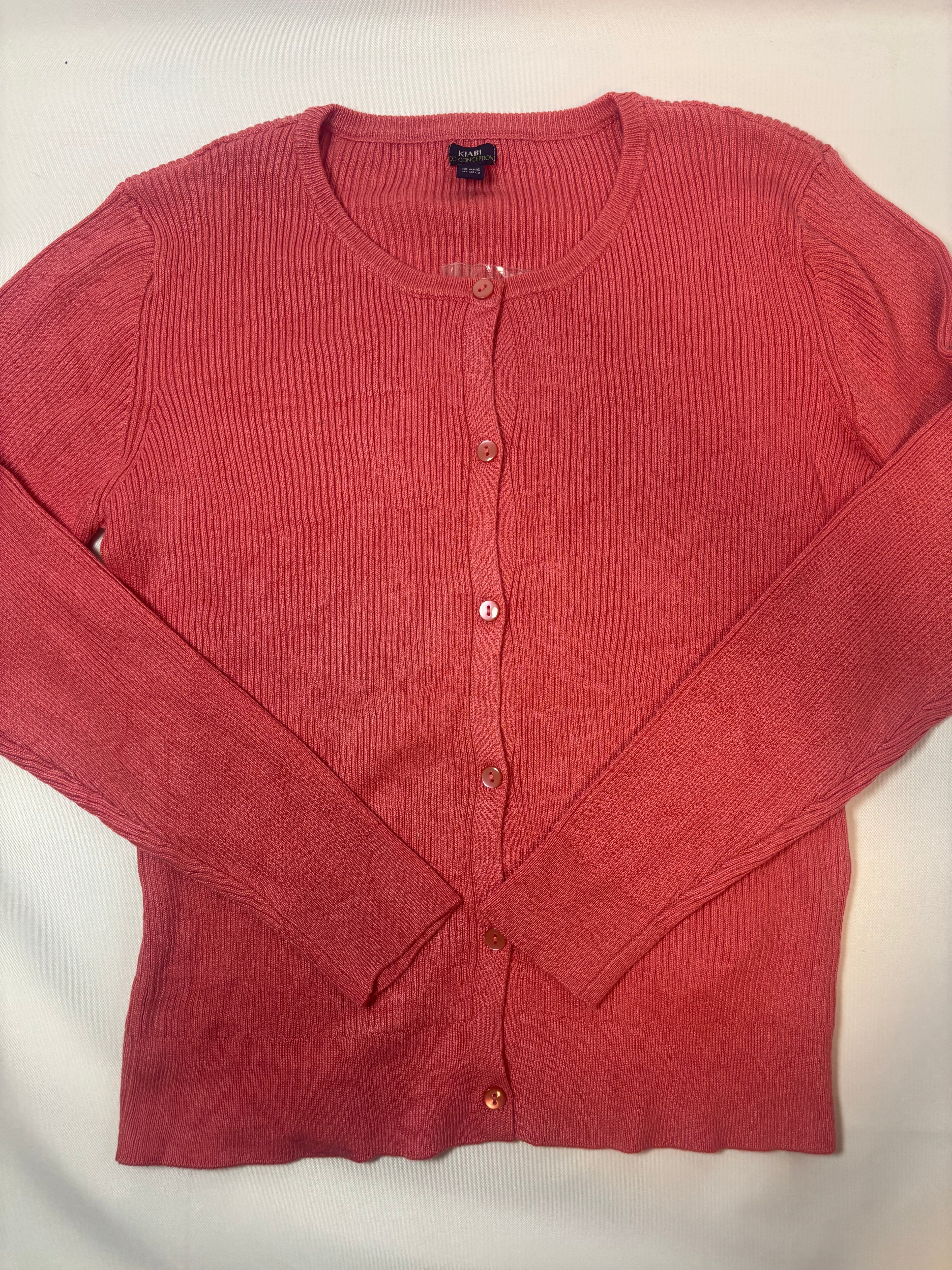 Jaquette rose unie Kiabi – Taille 140 fille