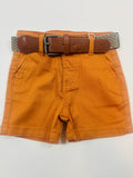Short camel uni fille Losan – Taille 74 (neuf)