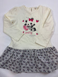 Robe blanche motif panda – Fagotti – Fille 92