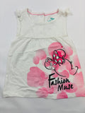 Robe blanche et rose Orchestra – Fille 80 (12M)