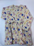 Robe beige motif animaux Smile – Taille 98-104 fille
