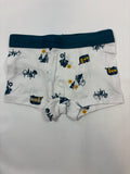 Boxer Blanc Motif Arbre - Garçon 110/116