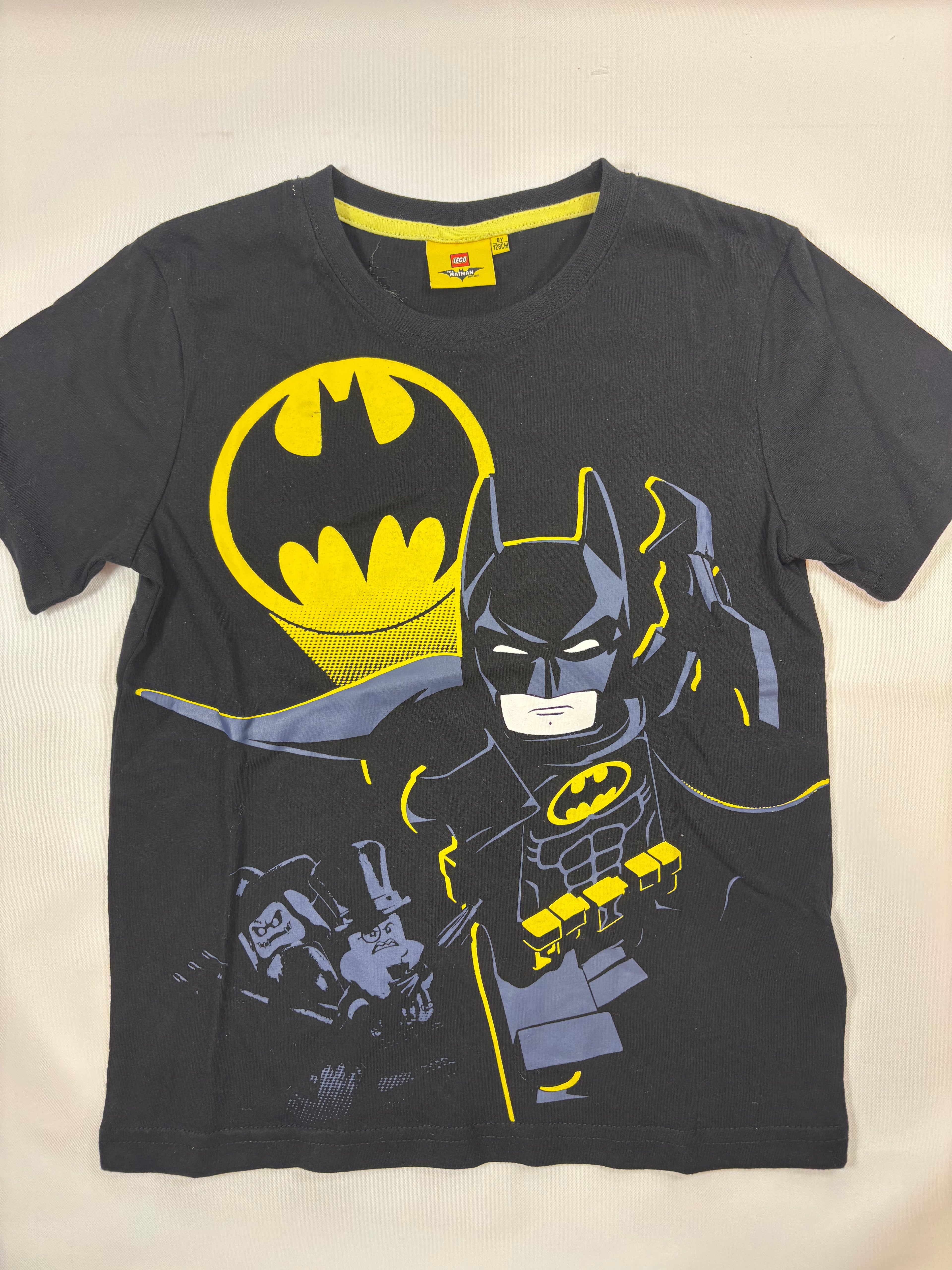 T-shirt noir motif Batman – Garçon – 128