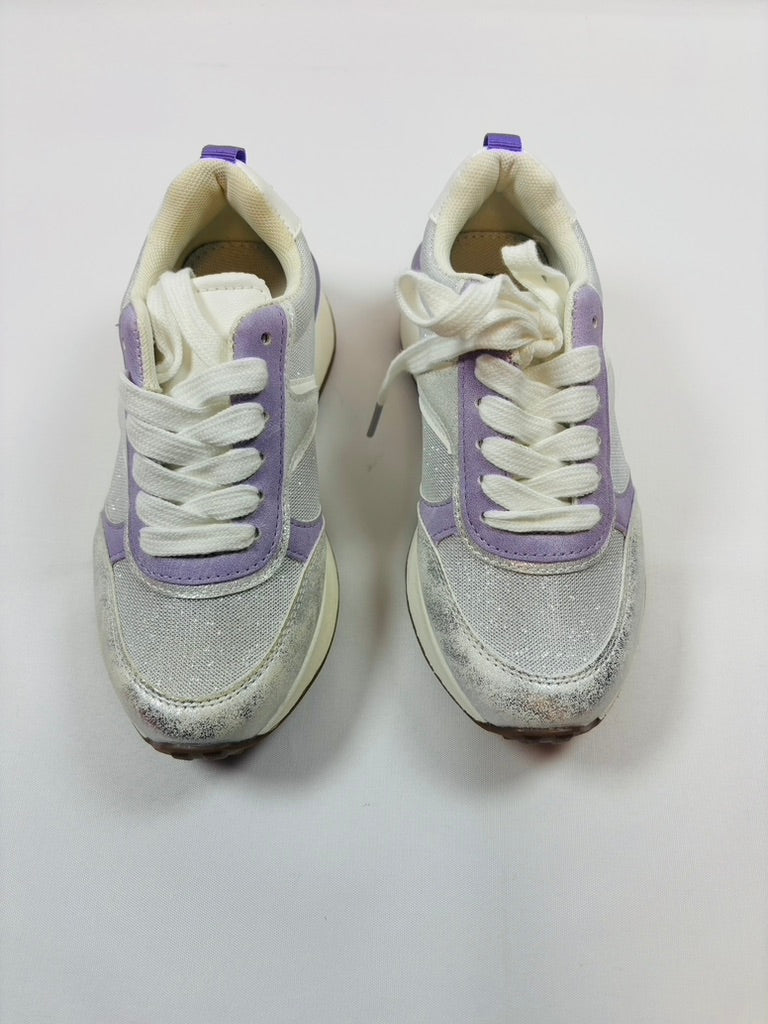 Baskets grises et violettes – 10 Baci – Fille pointure 32