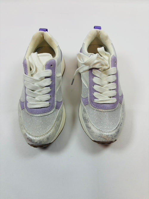 Baskets grises et violettes – 10 Baci – Fille pointure 32