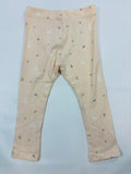 Legging rose motif lapin fille – taille 80