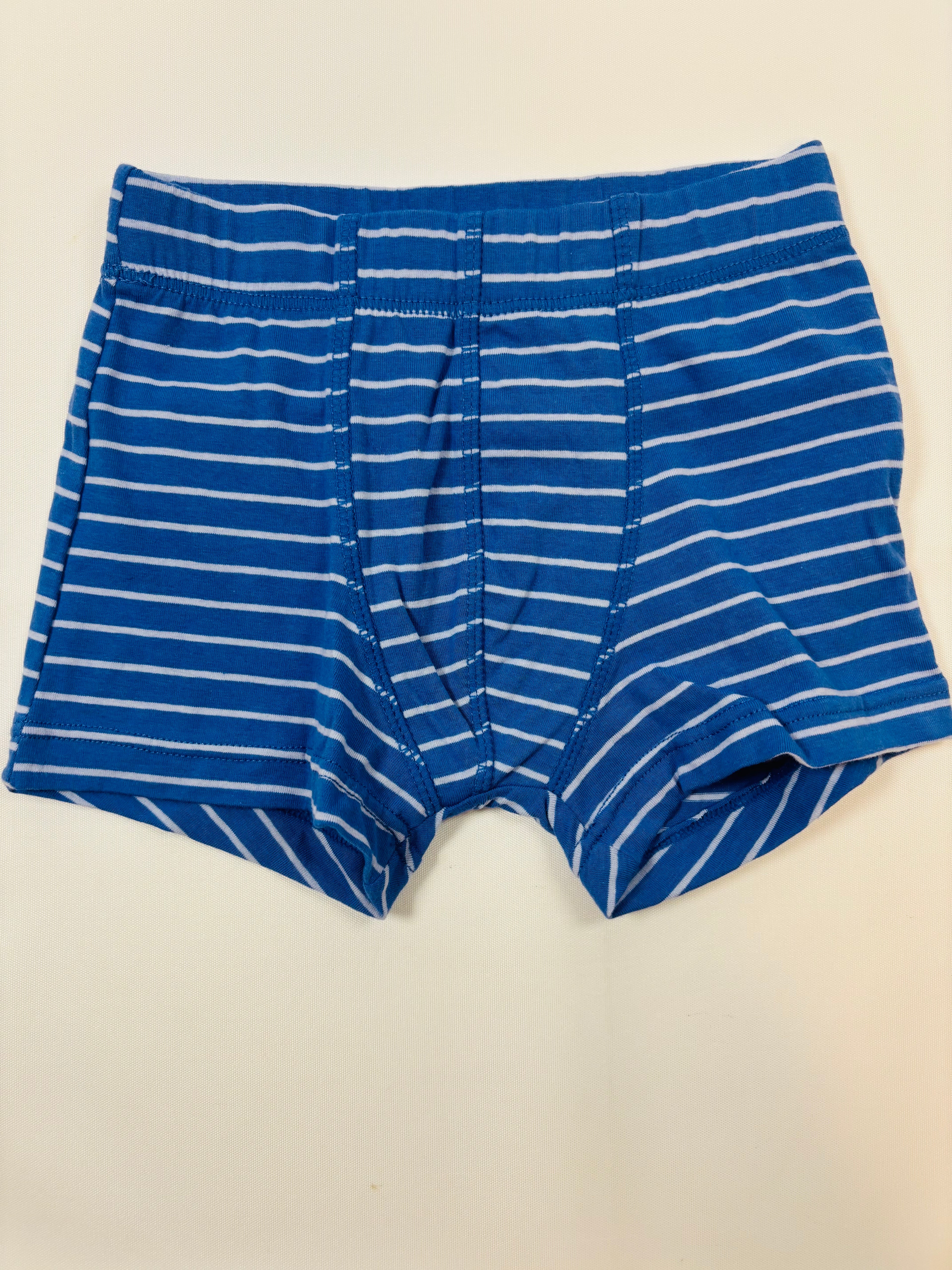Boxer Bleu Rayé - Garçon 110/116