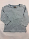 Sweat-shirt rayé bleu et blanc – Manor – Garçon 74