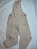 Salopette en jeans rose fille (taille 116)