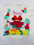 T-shirt manches courtes Minnie Orchestra – Fille 71 (9M)
