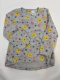Sweat-shirt gris motif Winnie l'ourson – Disney – Fille 92