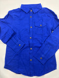 Chemise bleue manches longues garçon – Kiabi – Taille 128