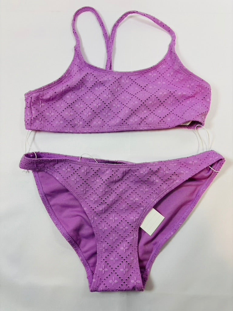 Maillot de bain 2 pièces lila fille 176 - Losan