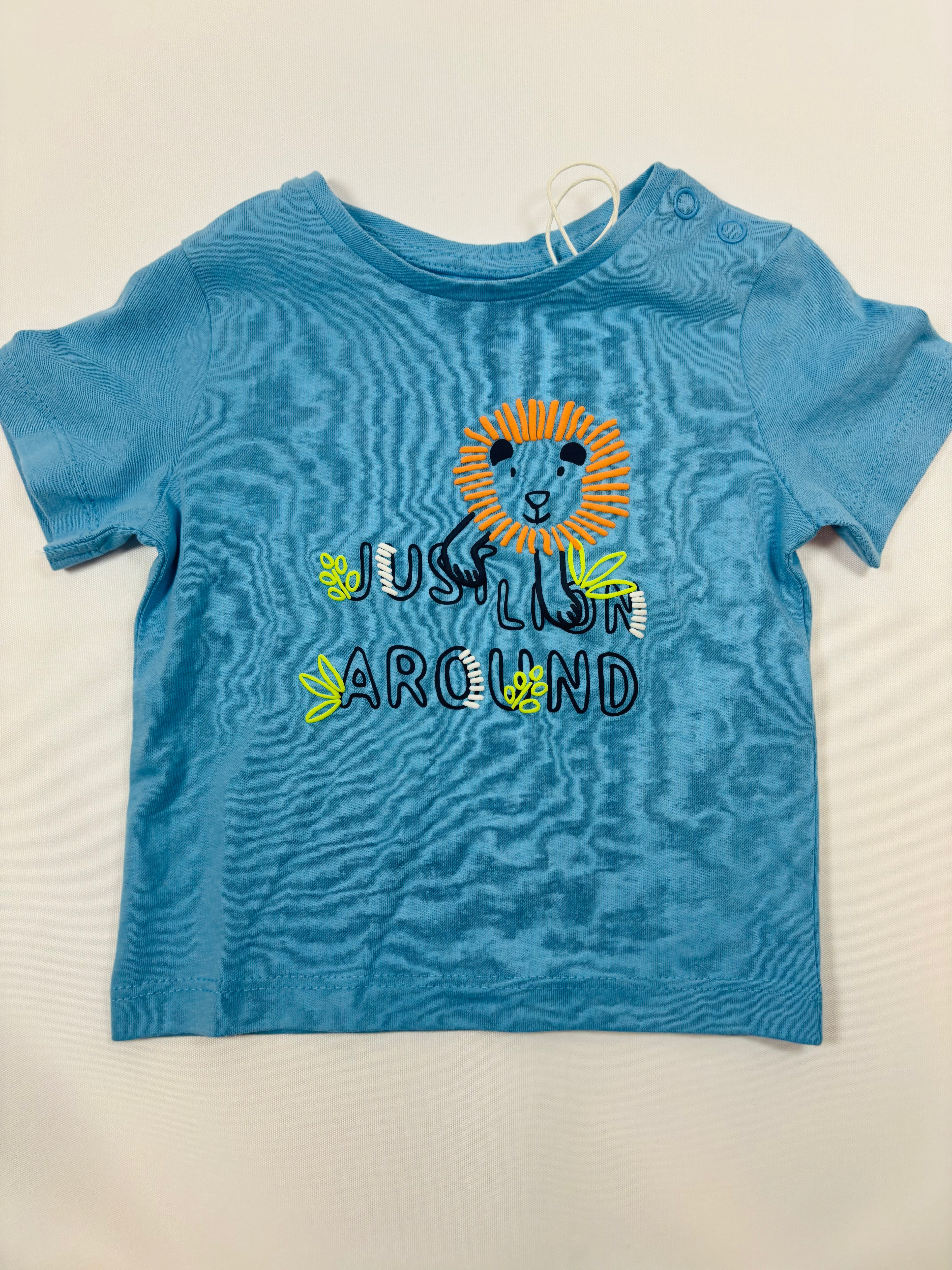 T-shirt Bleu Neuf – S.Oliver | Taille 68 Garçon