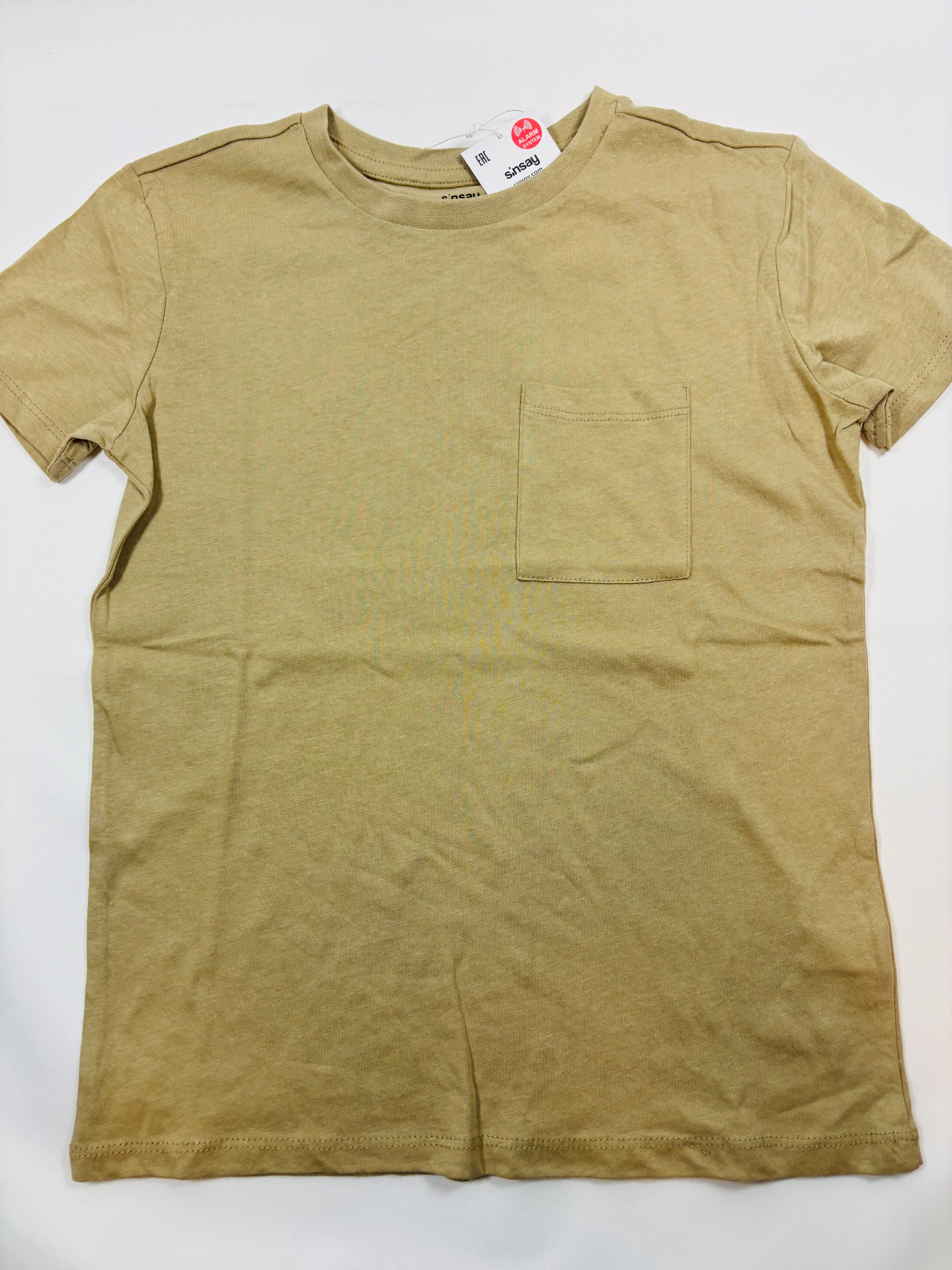 T-shirt beige Sinsay — Garçon taille 134
