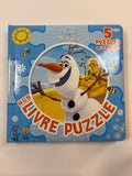 Livre Puzzle La Reine des Neiges - Disney