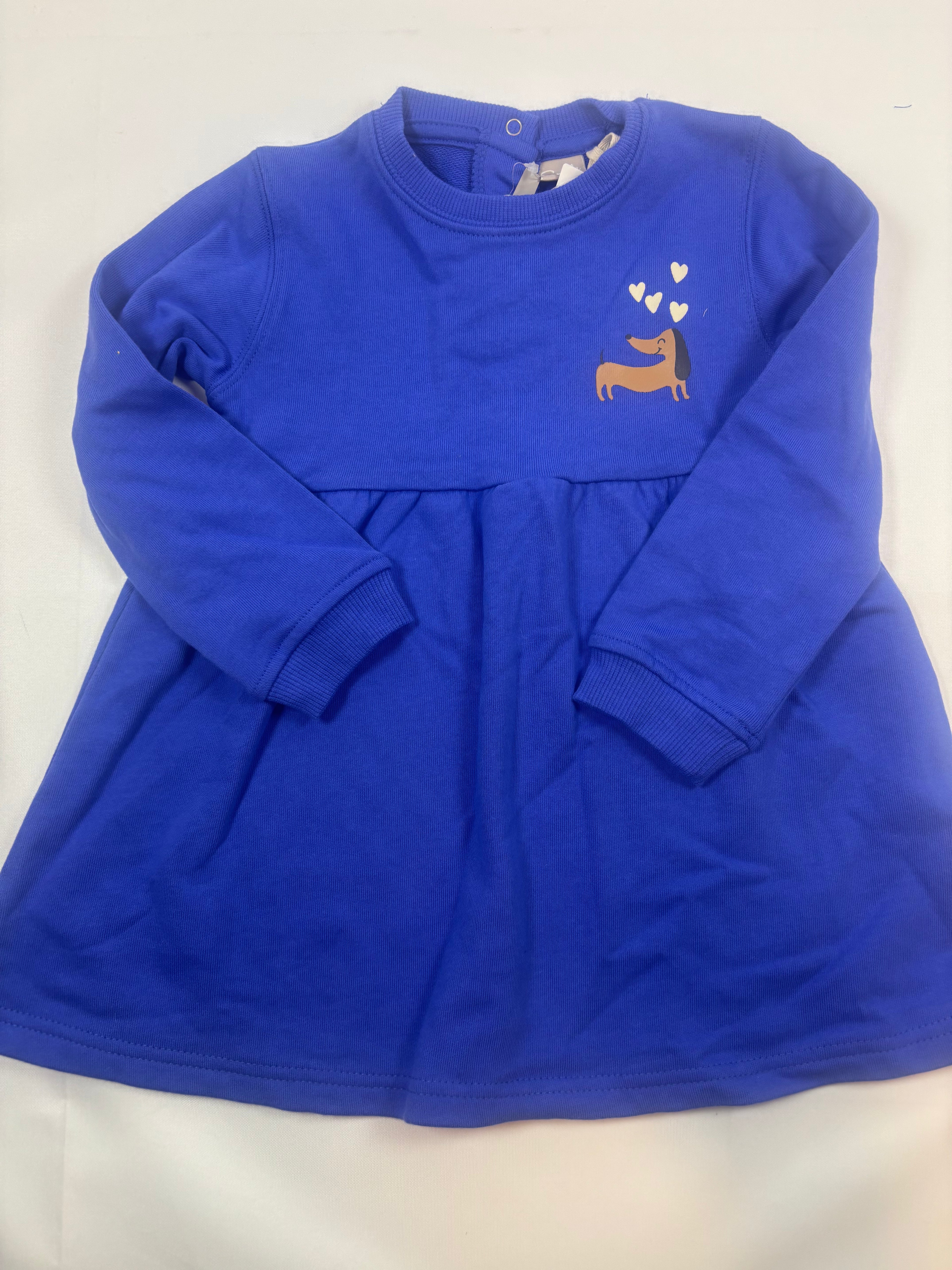 Robe bleue Smile fille – Taille 92