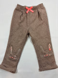 Pantalon rose motif lapin fille – Orchestra – Taille 80