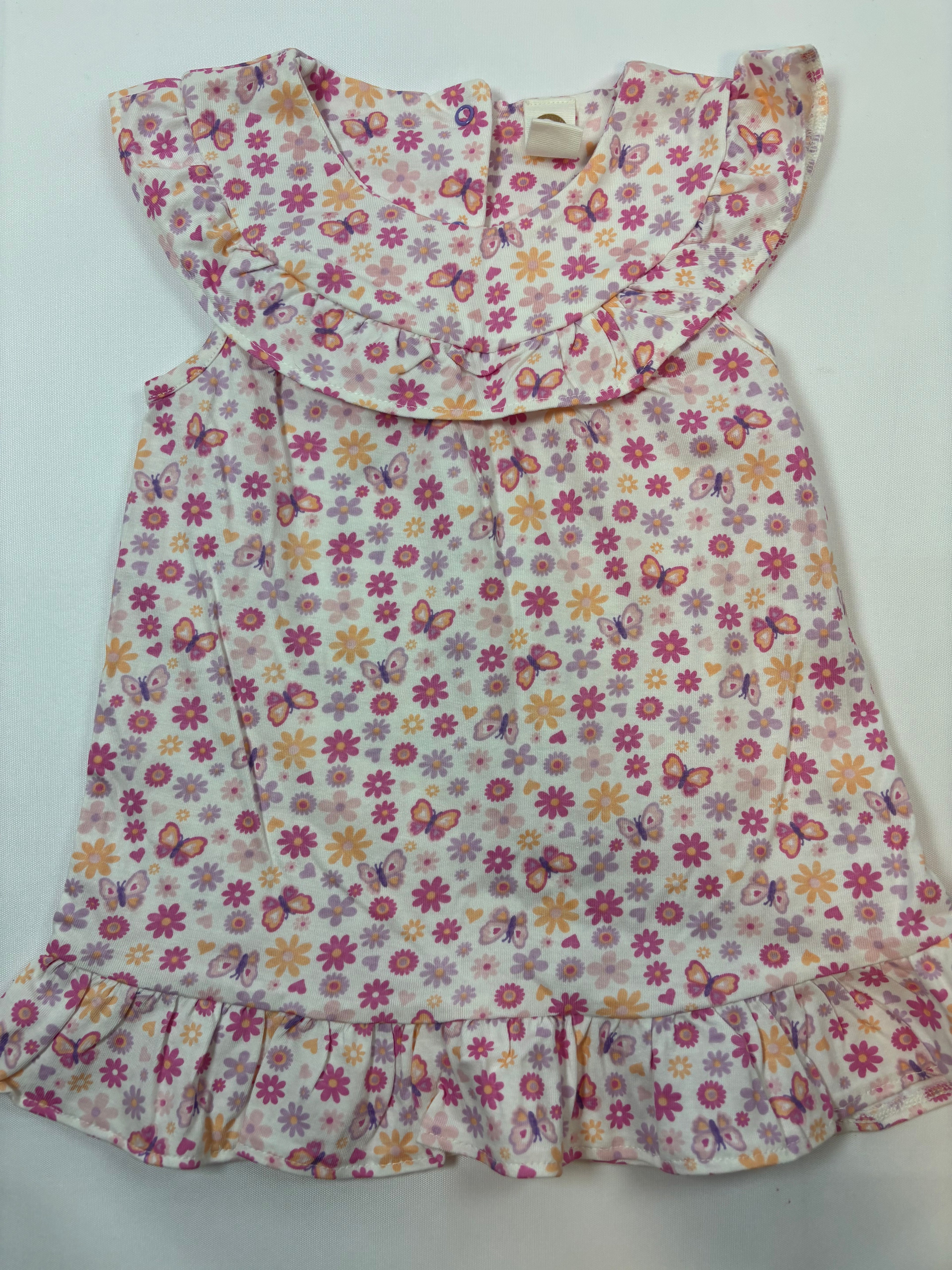 Robe blanche motifs à fleurs – Migros