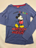 Sweat-shirt bleu motif Mickey – Mickey Mouse – 128