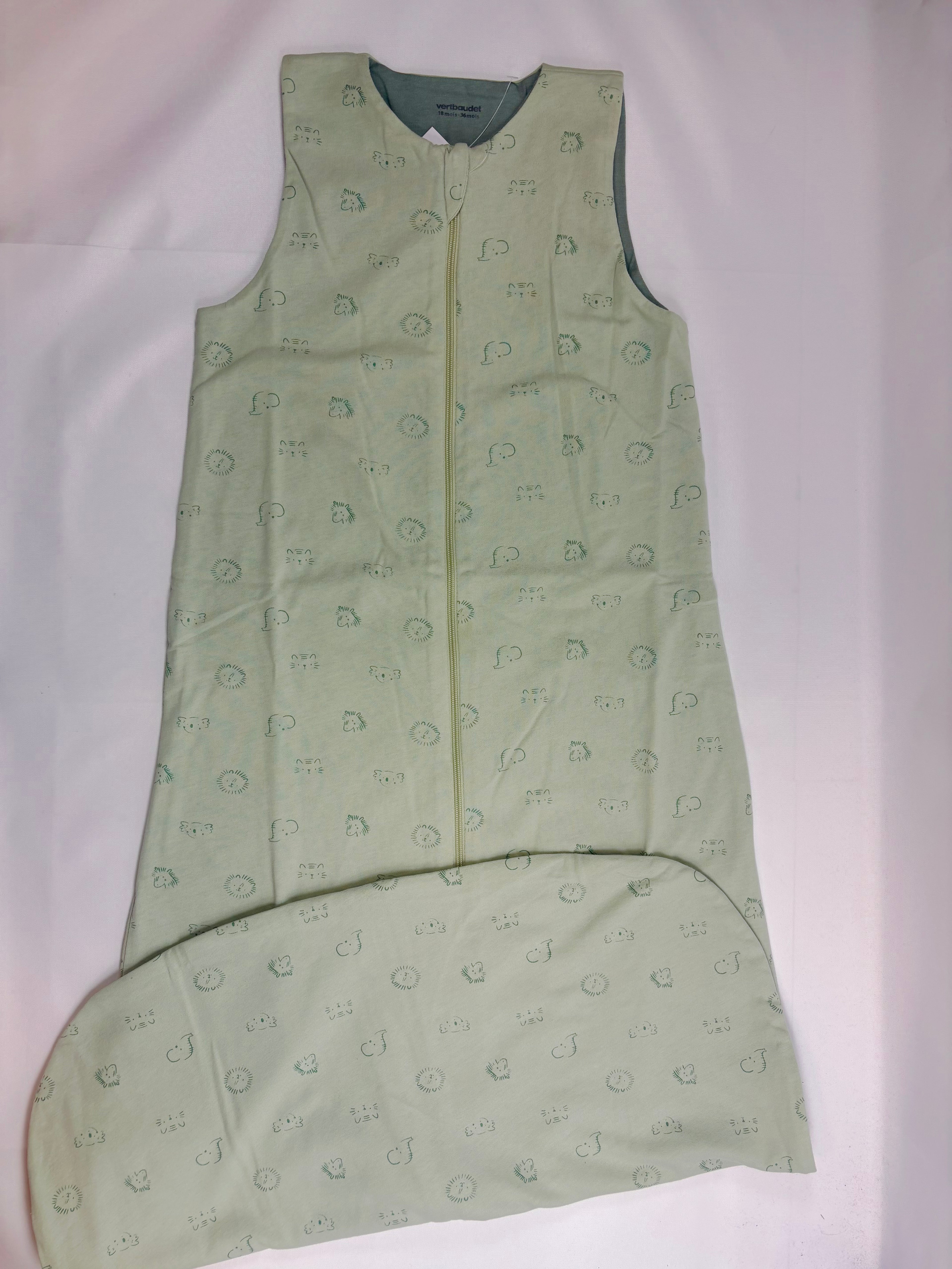 Gigoteuse vert clair Vertbaudet – unisexe, 18-36 mois