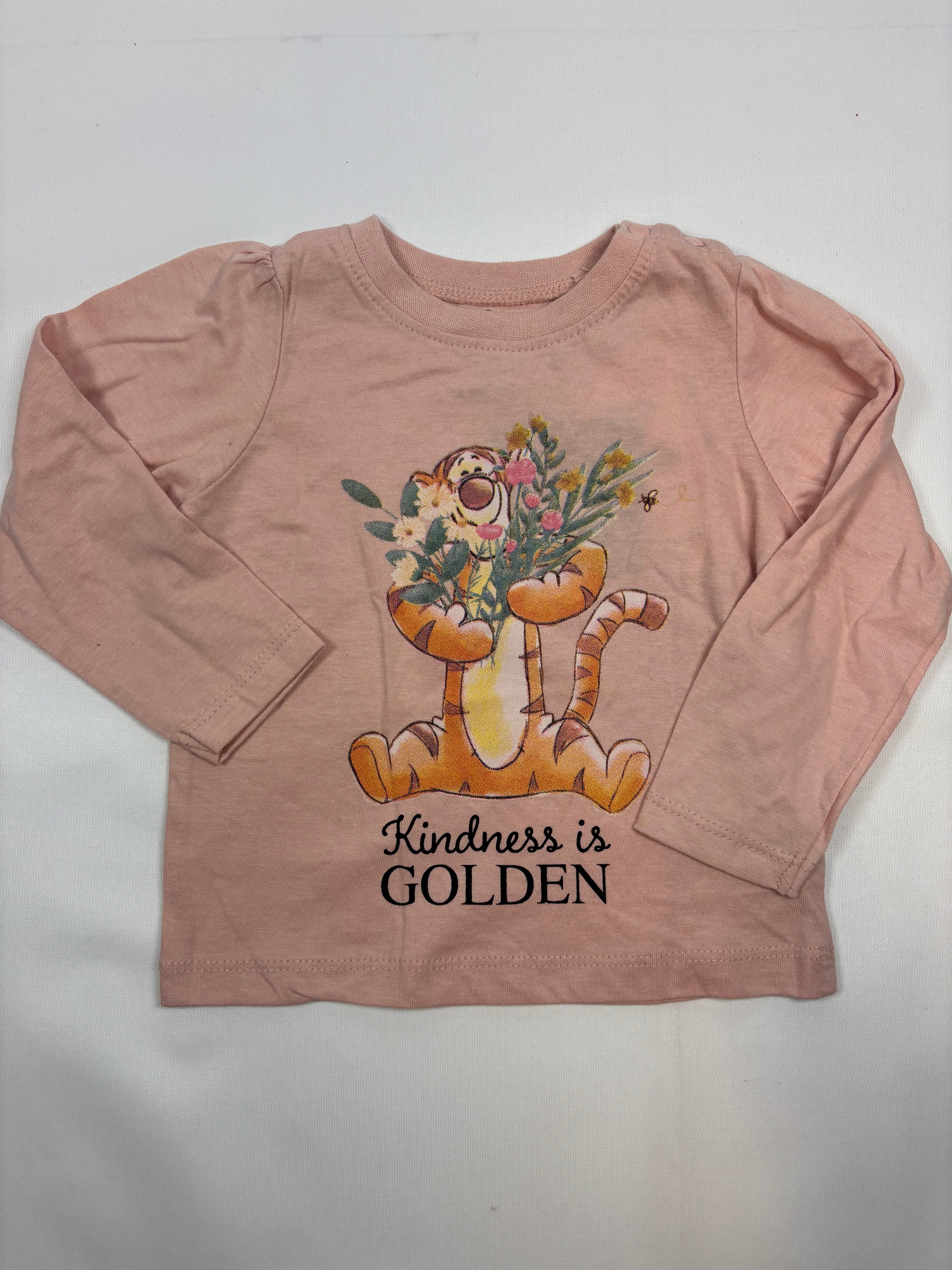 Sweat-shirt rose motif Tigrou Sinsay – Taille 92 fille