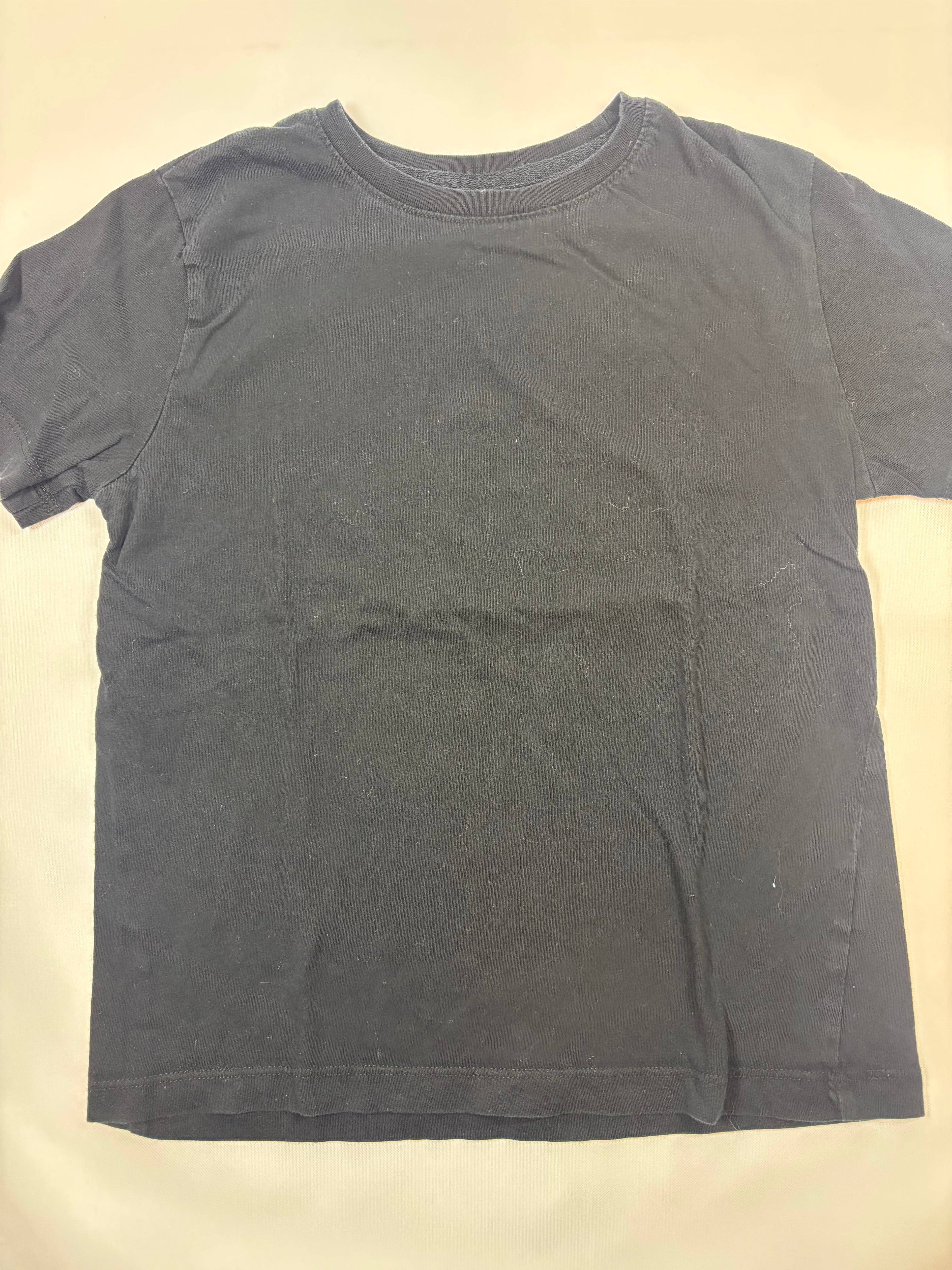 T-shirt noir Kiabi – Garçon 128 (7-8 ans)
