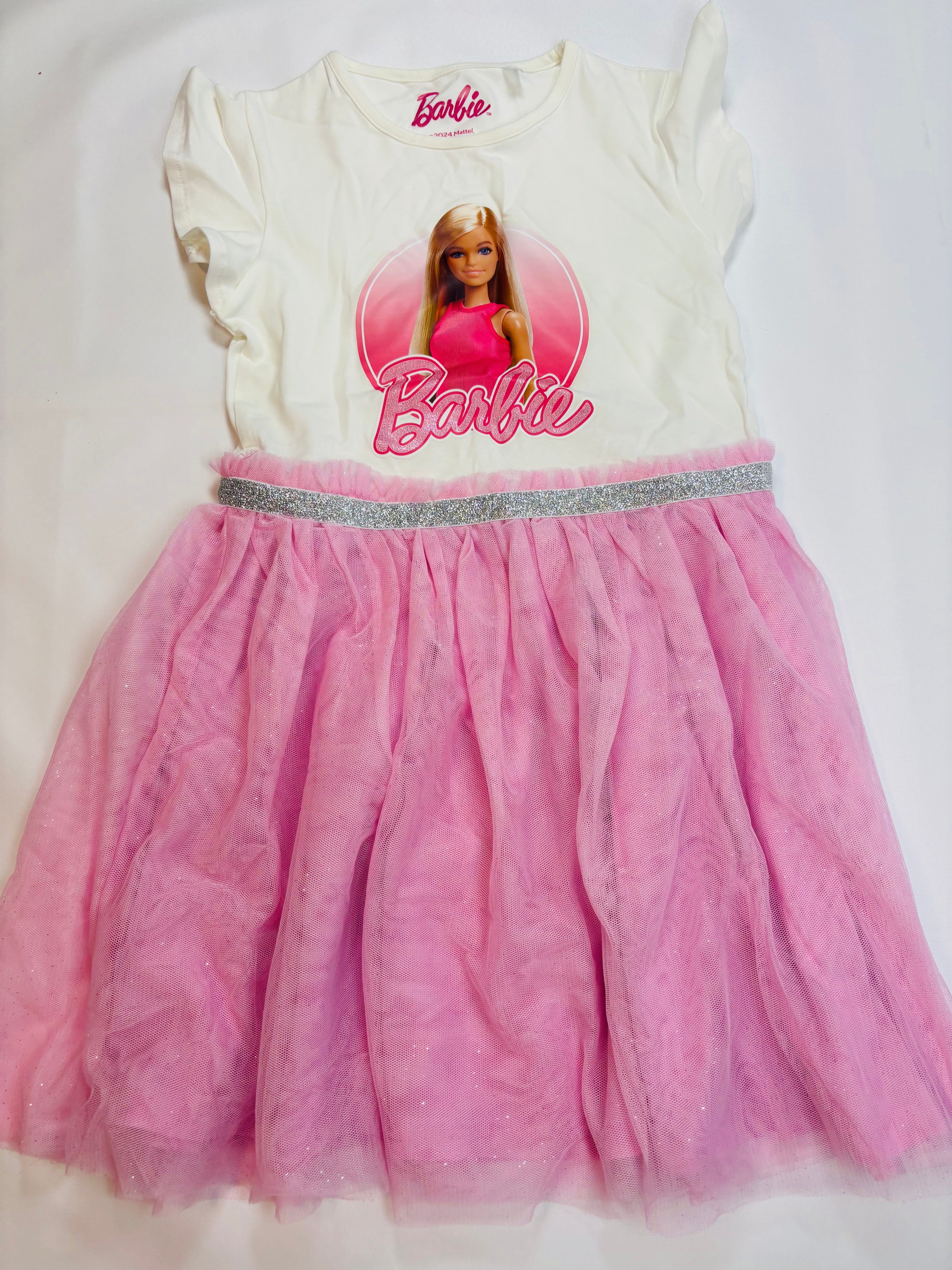 Robe motif Barbie – Rose & Blanc 122 (C&A)