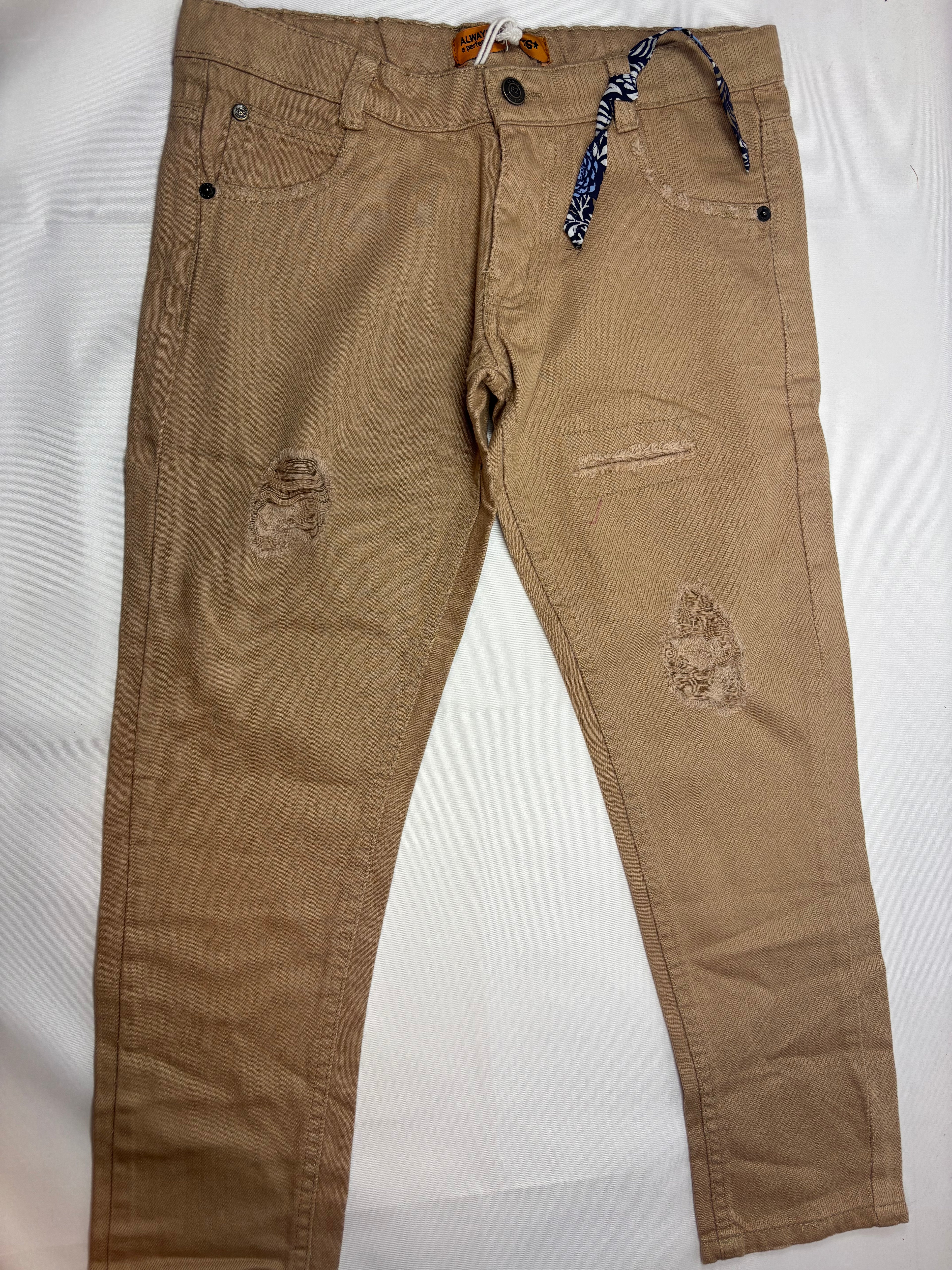 Jean beige Always – Taille 140 fille