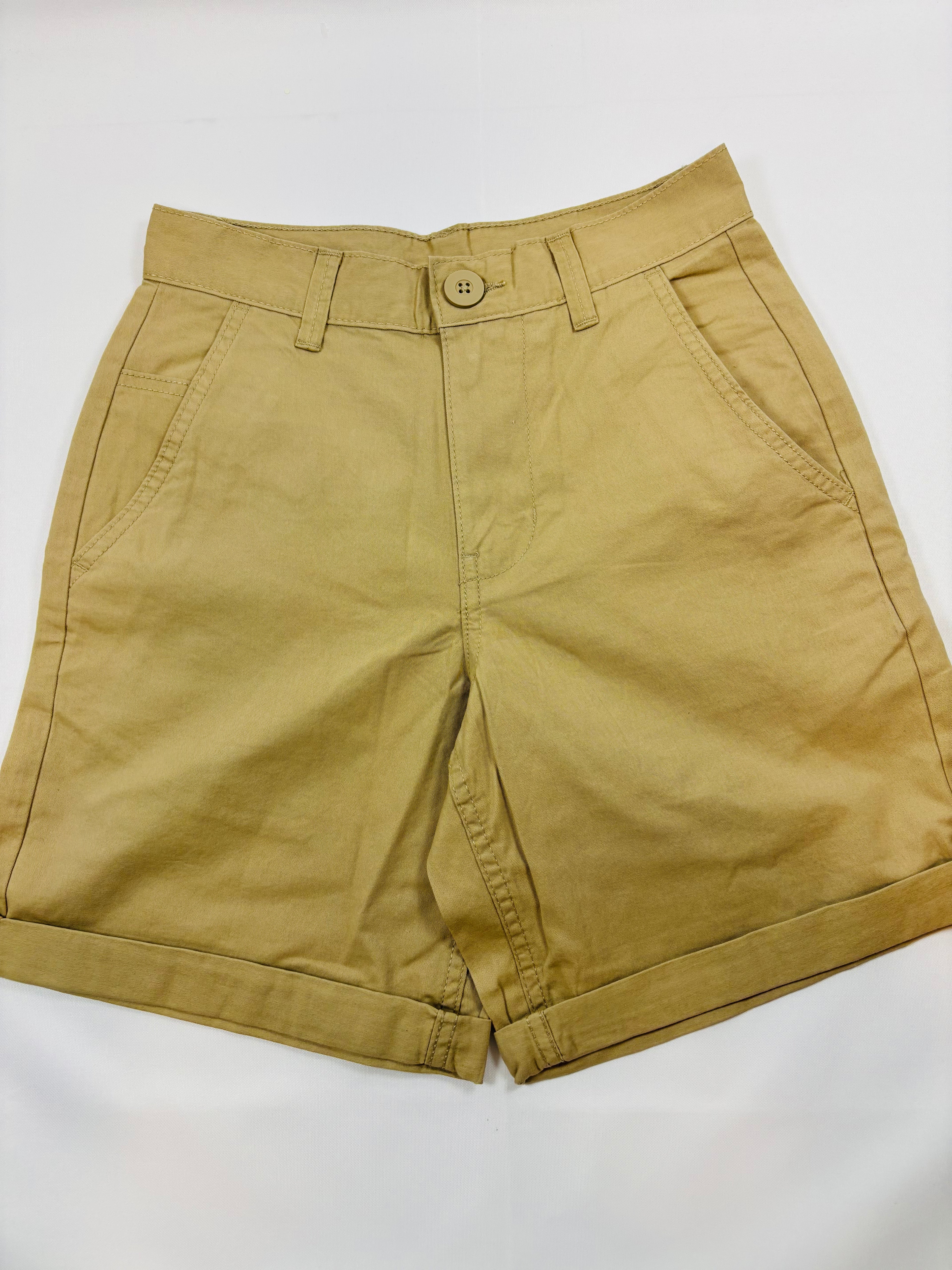 Bermuda beige foncé garçon – taille 152/156