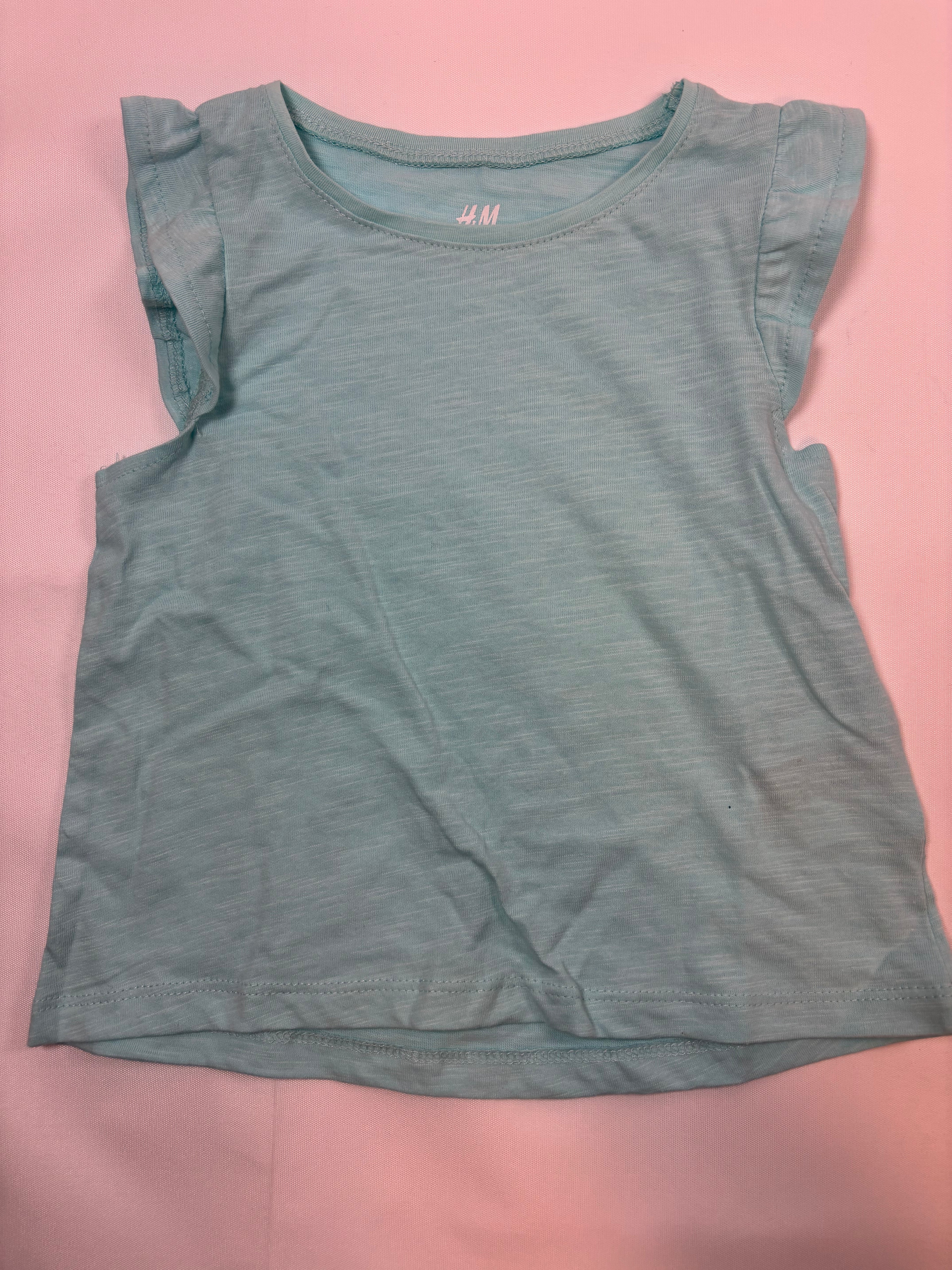 Débardeur bleu uni – H&M