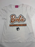 T-shirt blanc motif Barbie Lupilu – fille, 122-128