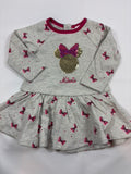 Robe grise motif Minnie fille – Orchestra – Taille 71