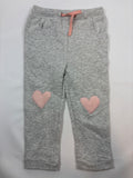 Pantalon doublé rose motif cœur – Orchestra – Fille 86