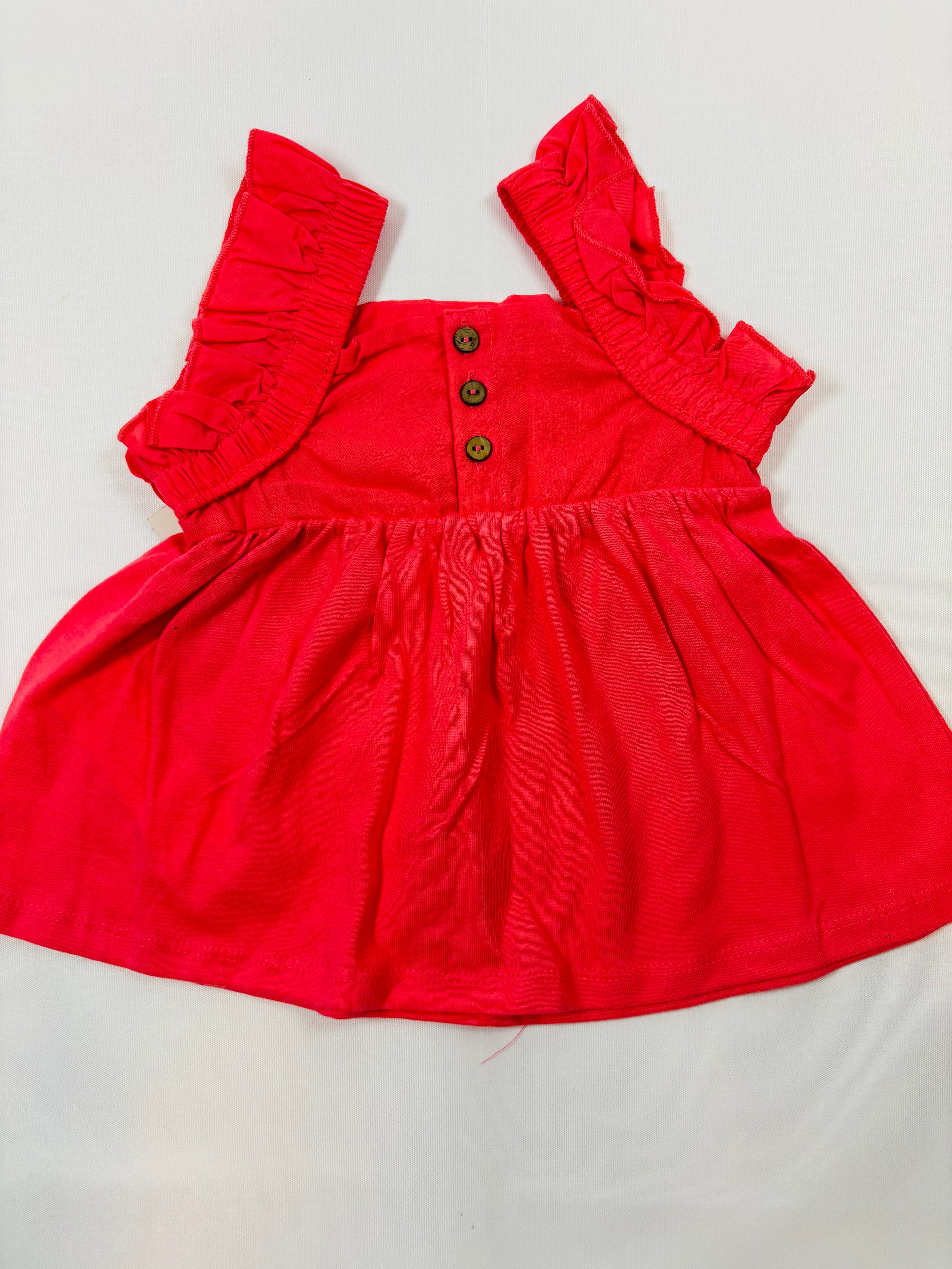 Débardeur rose uni – Fille – 71