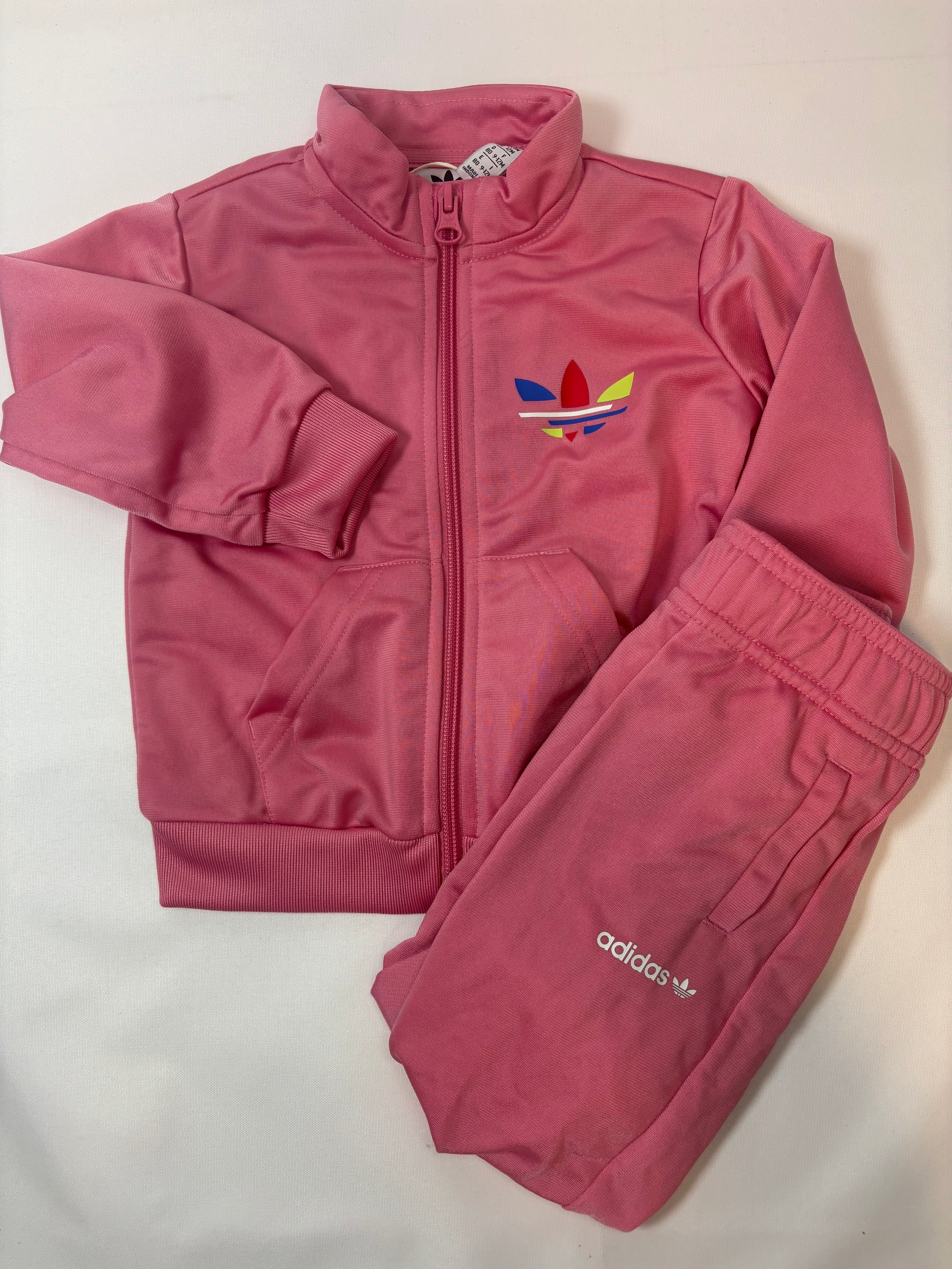 Ensemble Adidas rose – Taille 80 fille