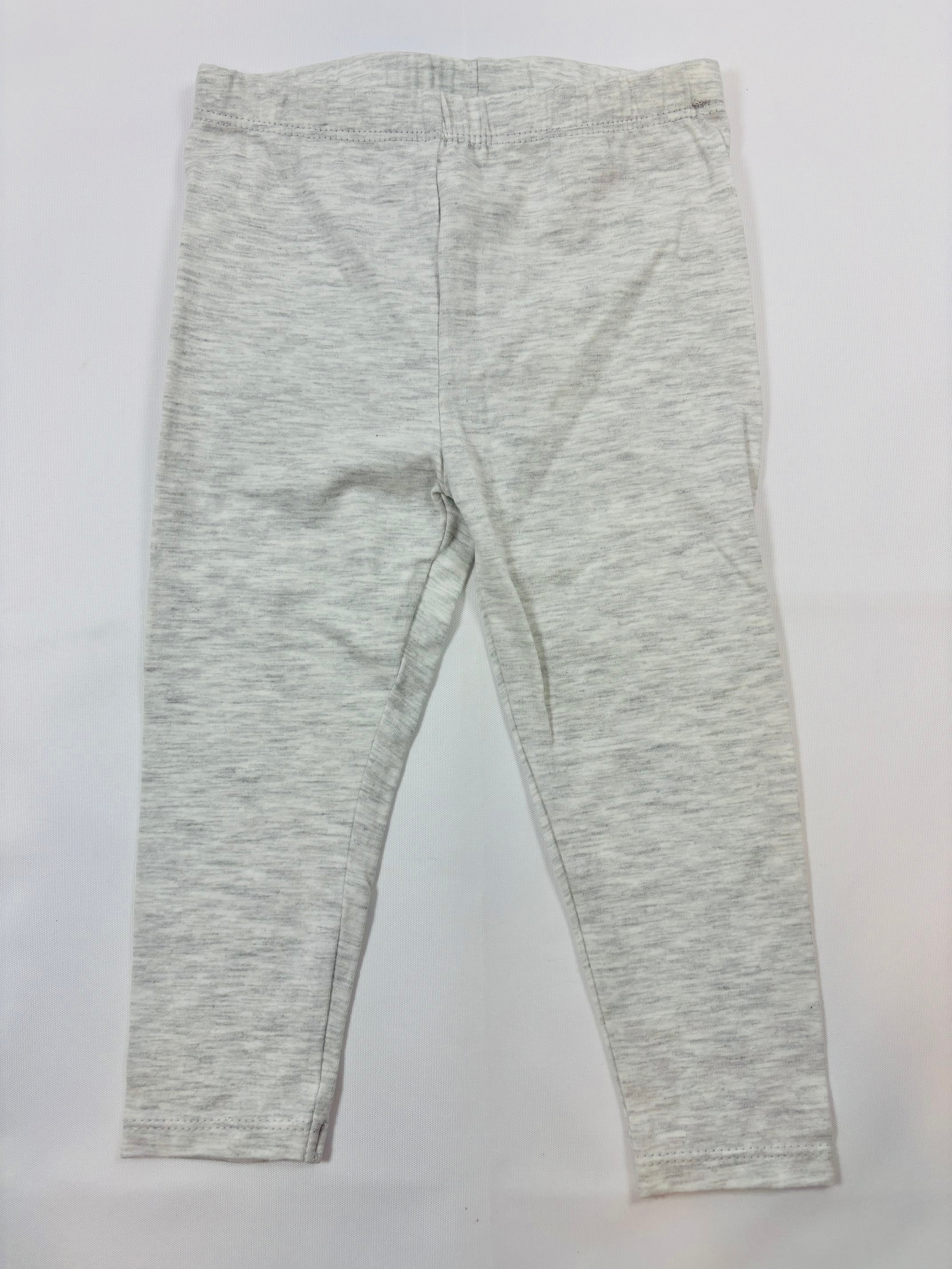 Legging gris uni fille – taille 86