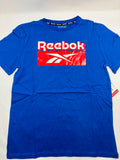 T-shirt bleu garçon Reebok – Taille 164 (neuf)