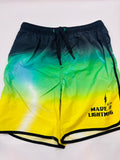 Maillot de bain vert et jaune garçon Losan – Taille 176 (neuf)