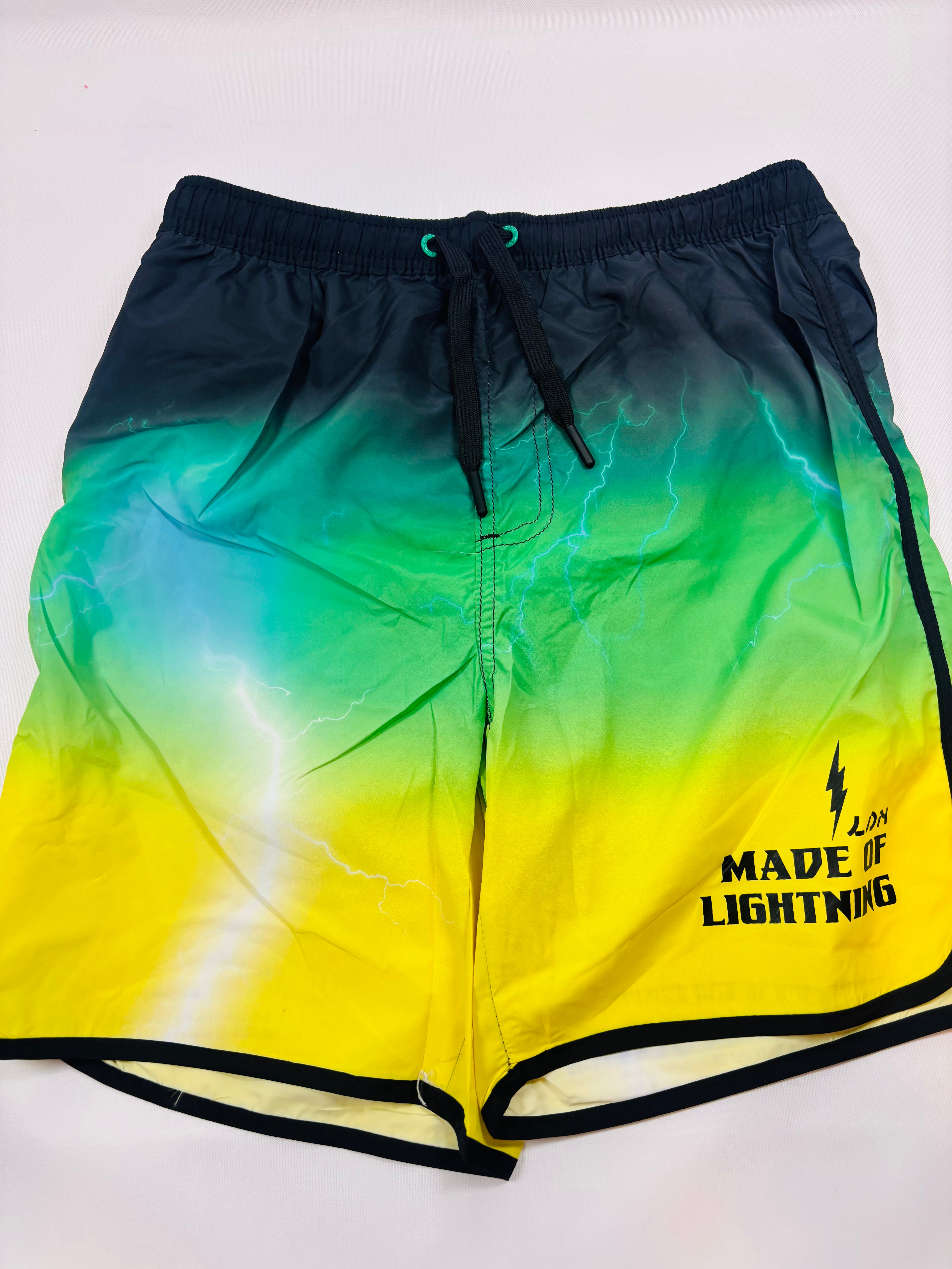 Maillot de bain vert et jaune garçon Losan – Taille 176 (neuf)