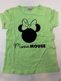 T-shirt vert motif Minnie Mouse fille – taille 128