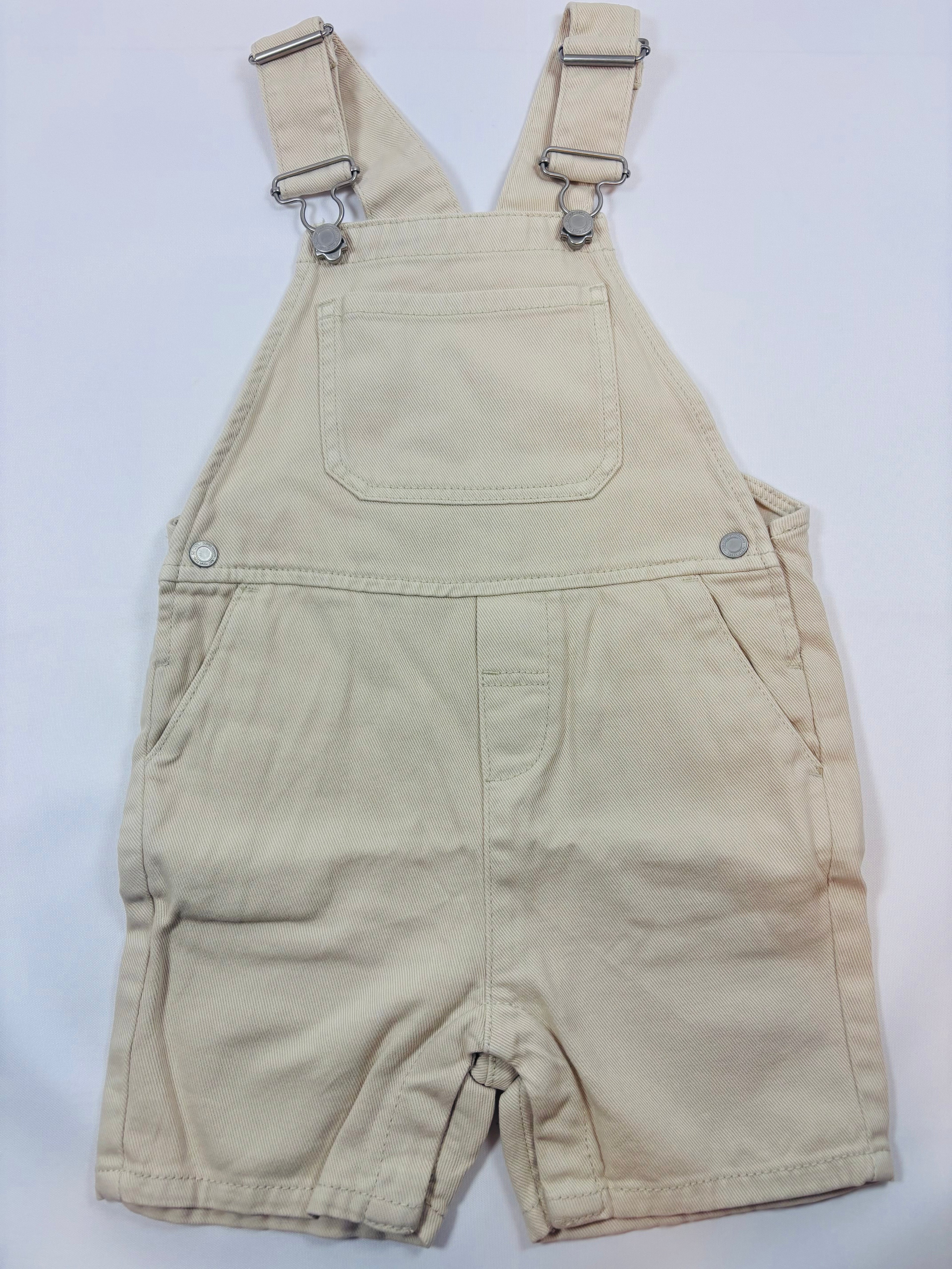 Salopette courte beige unie C&A – Garçon