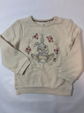 Pull beige motif Pan Pan (Bambi) C&A – Taille 86 fille