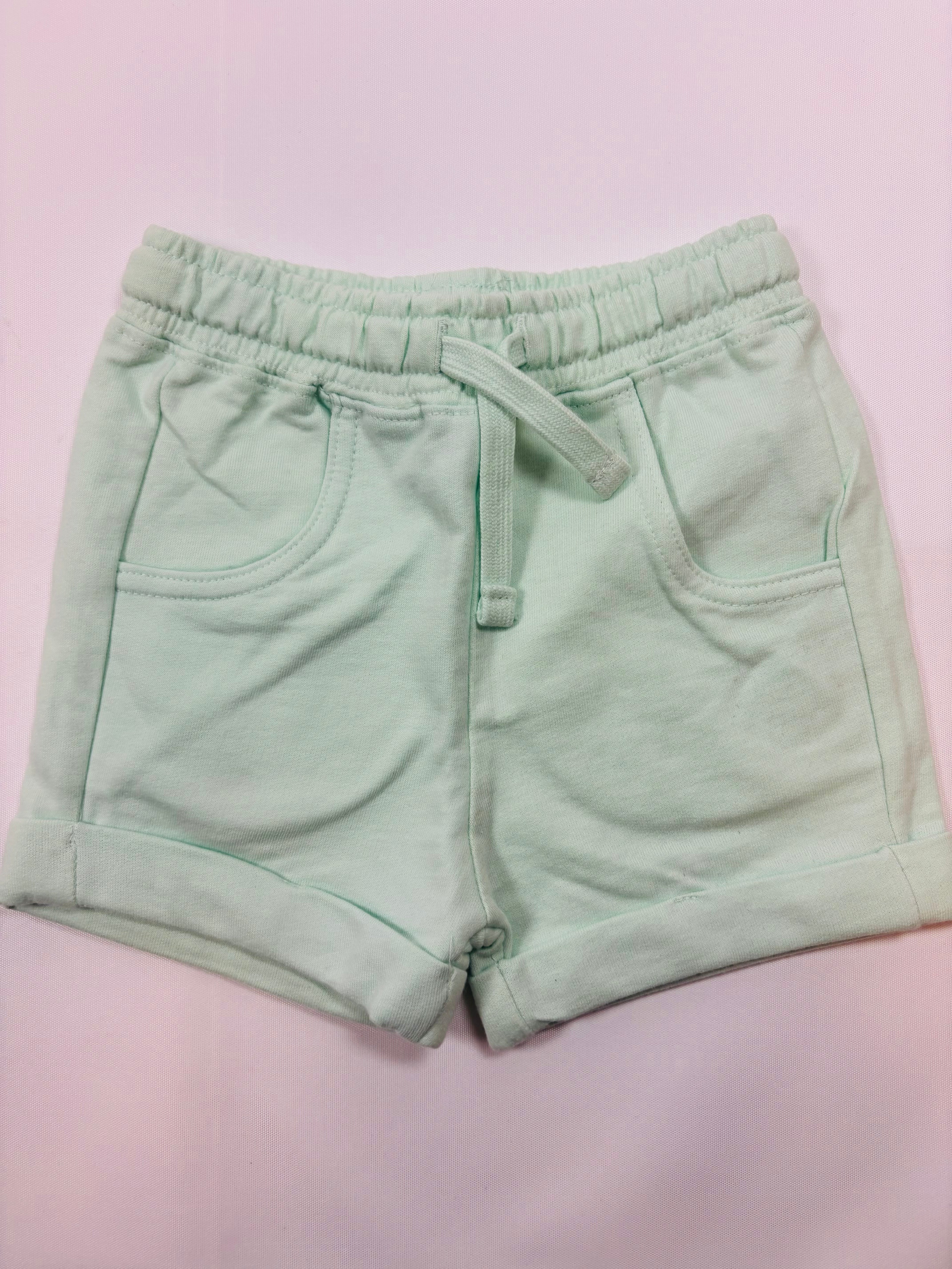 Short Vert Pâle – Migros | Taille 74 Fille