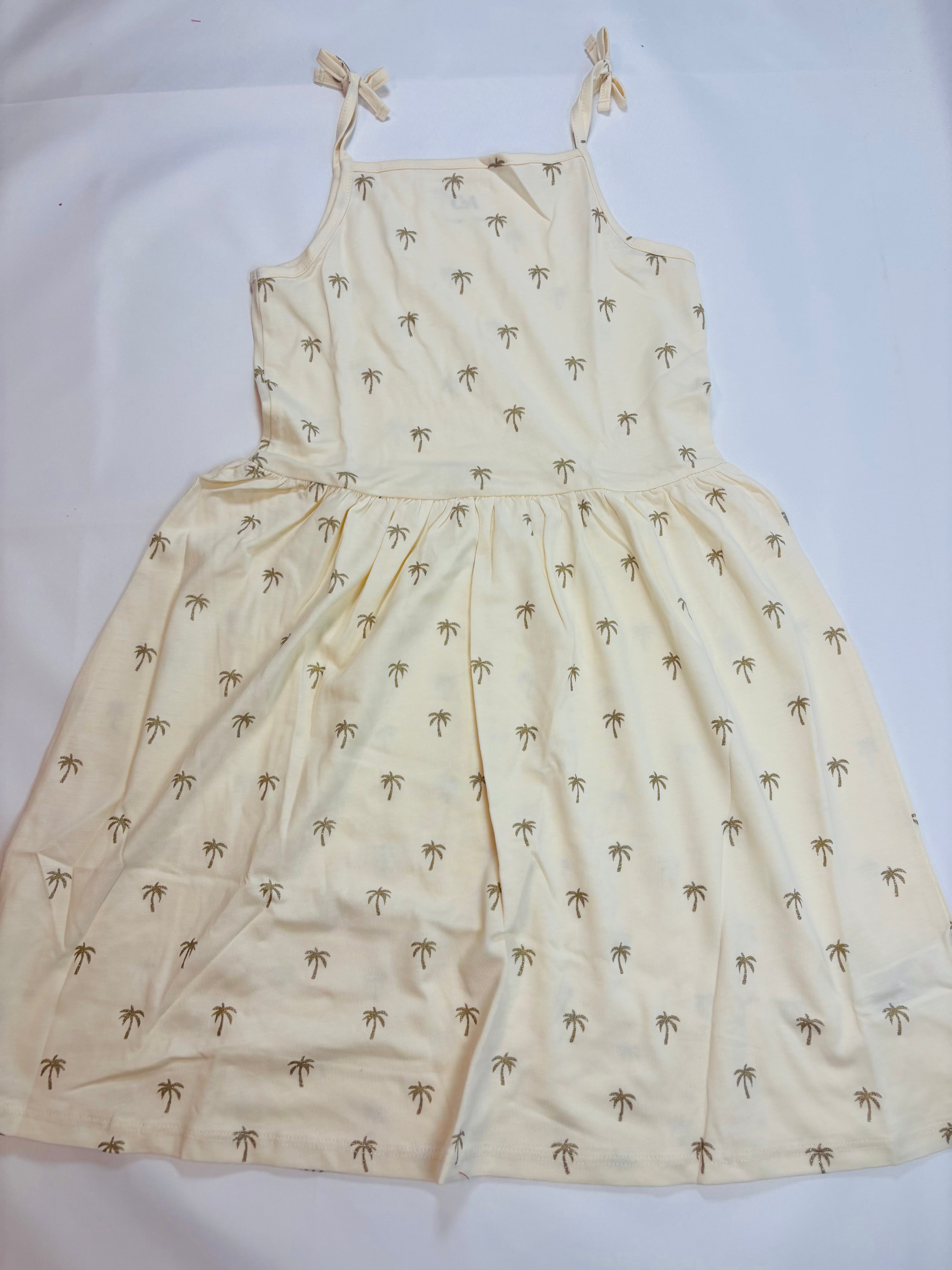 Robe motif Palmiers – Blanc 128 (C&A)