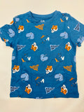 T-shirt motif Animaux – Bleu 110 (C&A)