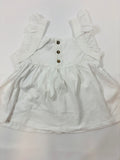 Débardeur blanc uni – Fille – 92